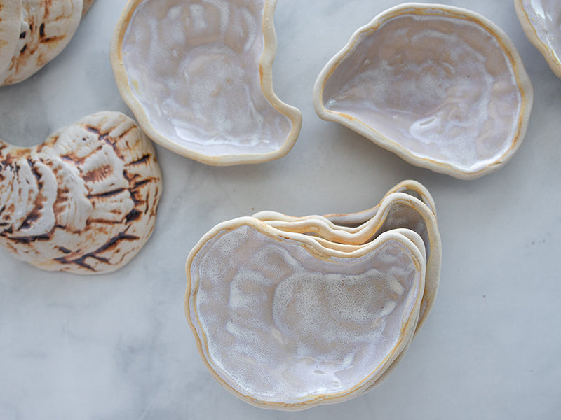 Ceramic Oyster Shells